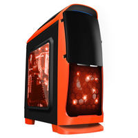 Корпус VISION GX10 Orange без БП с окном